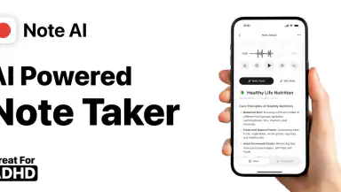 Note AI: Smart Note Taker header