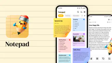 Notepad - Notebook and Notes header