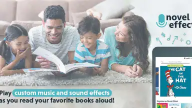 Novel Effect: Read Aloud Books header
