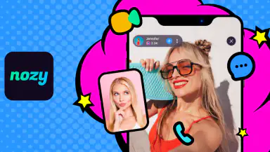 Nozy: Random Live Video Chat header