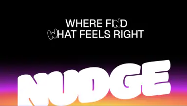 Nudge:The Casual Dating App header