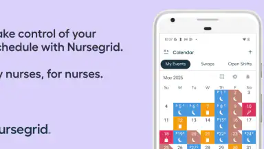 NurseGrid: Nursing Calendar header