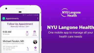 NYU Langone Health header