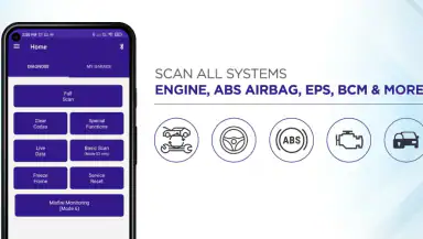 OBD Scanner ELM327: GaragePro header