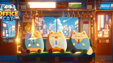 Office Cat: Idle Tycoon Games header