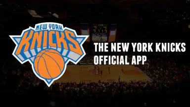 Official New York Knicks App header