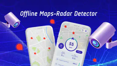Offline Maps, GPS, Speedometer header