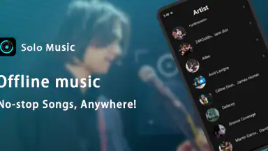 Offline Music Player- Solo header