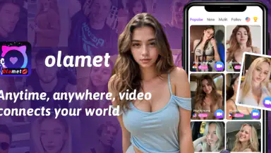 Olamet - Video Chat Online header