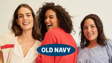 Old Navy: Fashion at a Value! header