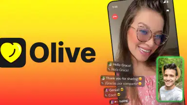 Olive: Live Video Chat App header