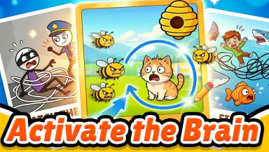 One Line Games: Puzzle Fun header