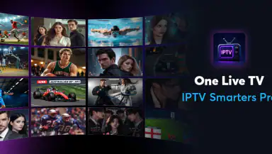 One Live TV: IPTV Smarters Pro header