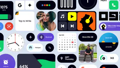 OneUI Widgets header