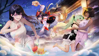 Onsen and Girls header