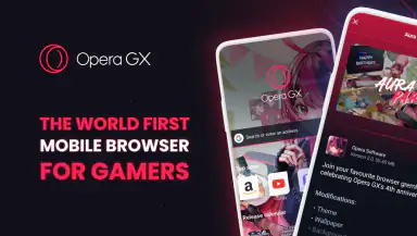 Opera GX: Gaming Browser header