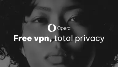 Opera: Private Web Browser header