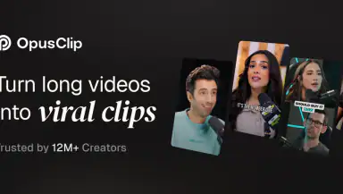 OpusClip - AI Video Clipping header
