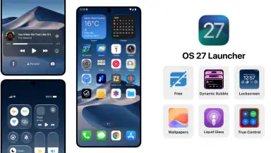 OS 27 Launcher : Golden Gate header