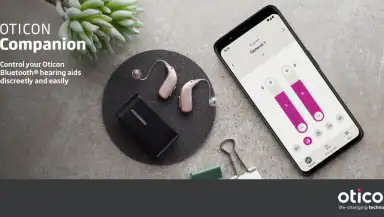Oticon Companion header