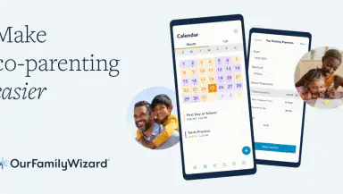 OurFamilyWizard Co-Parent App header