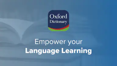 Oxford Dictionary & Thesaurus header