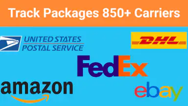 Package Tracker - pkge Mobile header