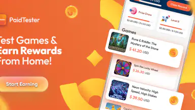 Paid Tester: Test Online Games header