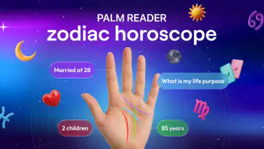 Palm Reader & Daily Horoscope header