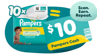 Pampers Rewards header
