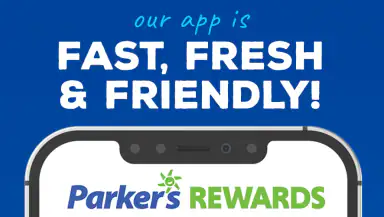 Parker's Rewards header
