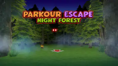 Parkour Escape: Night Forest header