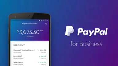 PayPal Business header