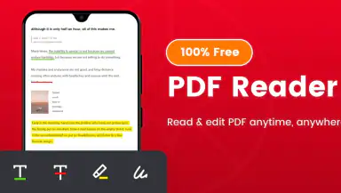 PDF Reader - PDF Editor header