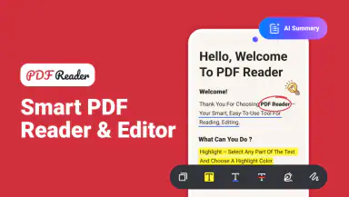 PDF Reader – Reader & Editor header