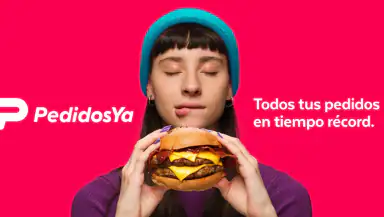 PedidosYa - Delivery Online header