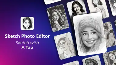 Pencil Sketch Photo Editor header