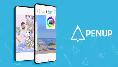 PENUP – Drawing-sharing SNS header