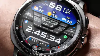 PER27 Digital Watch Face header