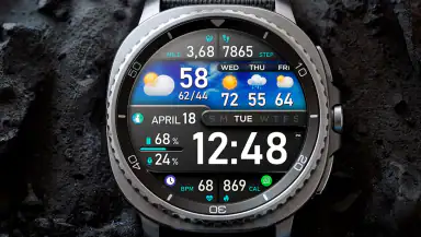 PER8 Digital Watch Face header