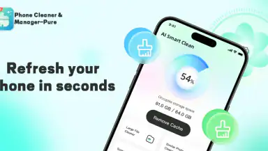 Phone Cleaner & Manager-Pure header