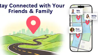 Phone Tracker GPS Location header