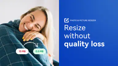 Photo & Picture Resizer header