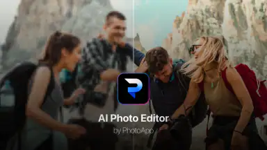 PhotoApp - AI Photo Enhancer header