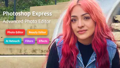 Photoshop Express Photo Editor header