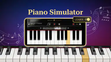 Piano: Learn & Play Songs header