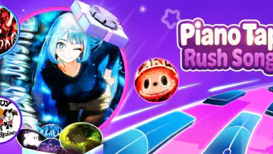 Piano Tap: Rush Song Game header