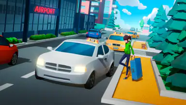 Pick Me Up 3D: Taxi Game header