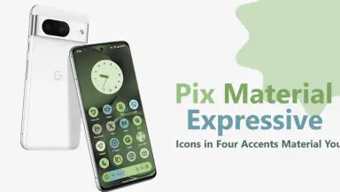 Pix Material Expressive Icons header