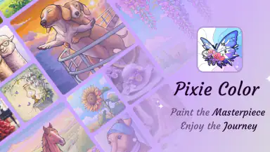 Pixie Color: Paint by Number header